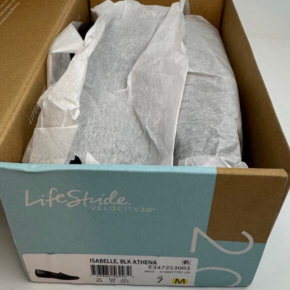 LifeStride Velocity 2.0 Isabelle Loafers • 7M • Black Athena Comfort Slip-On - Picture 10 of 11